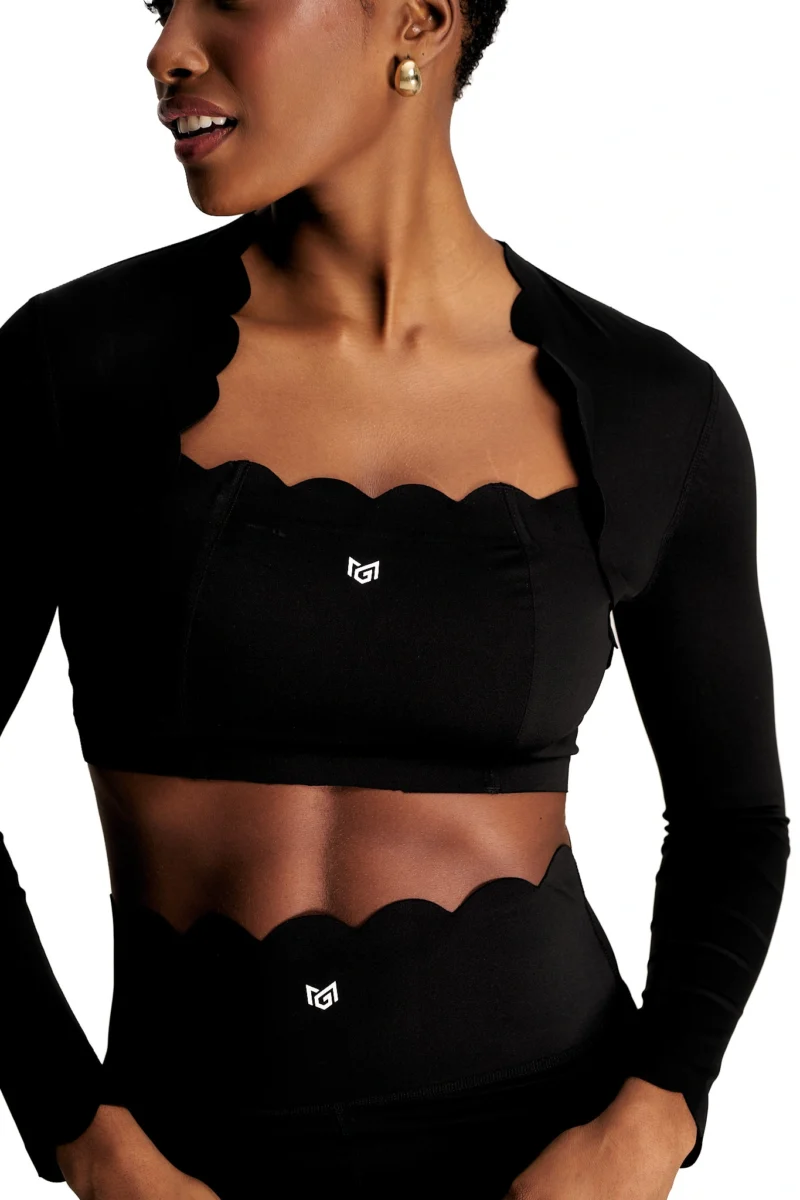 Grazi Marotti Luxe Movement Top - Coreluxe Noir