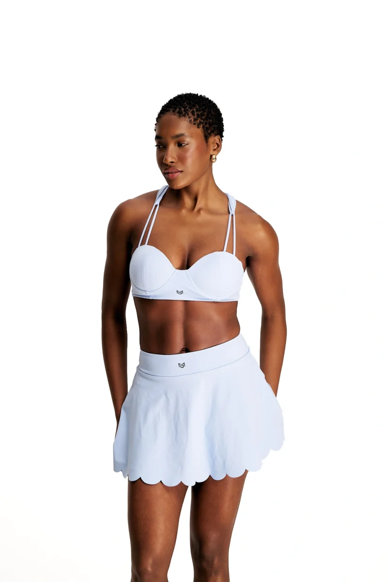 Grazi Marotti Sculpt Skirt - Coreluxe Cielo
